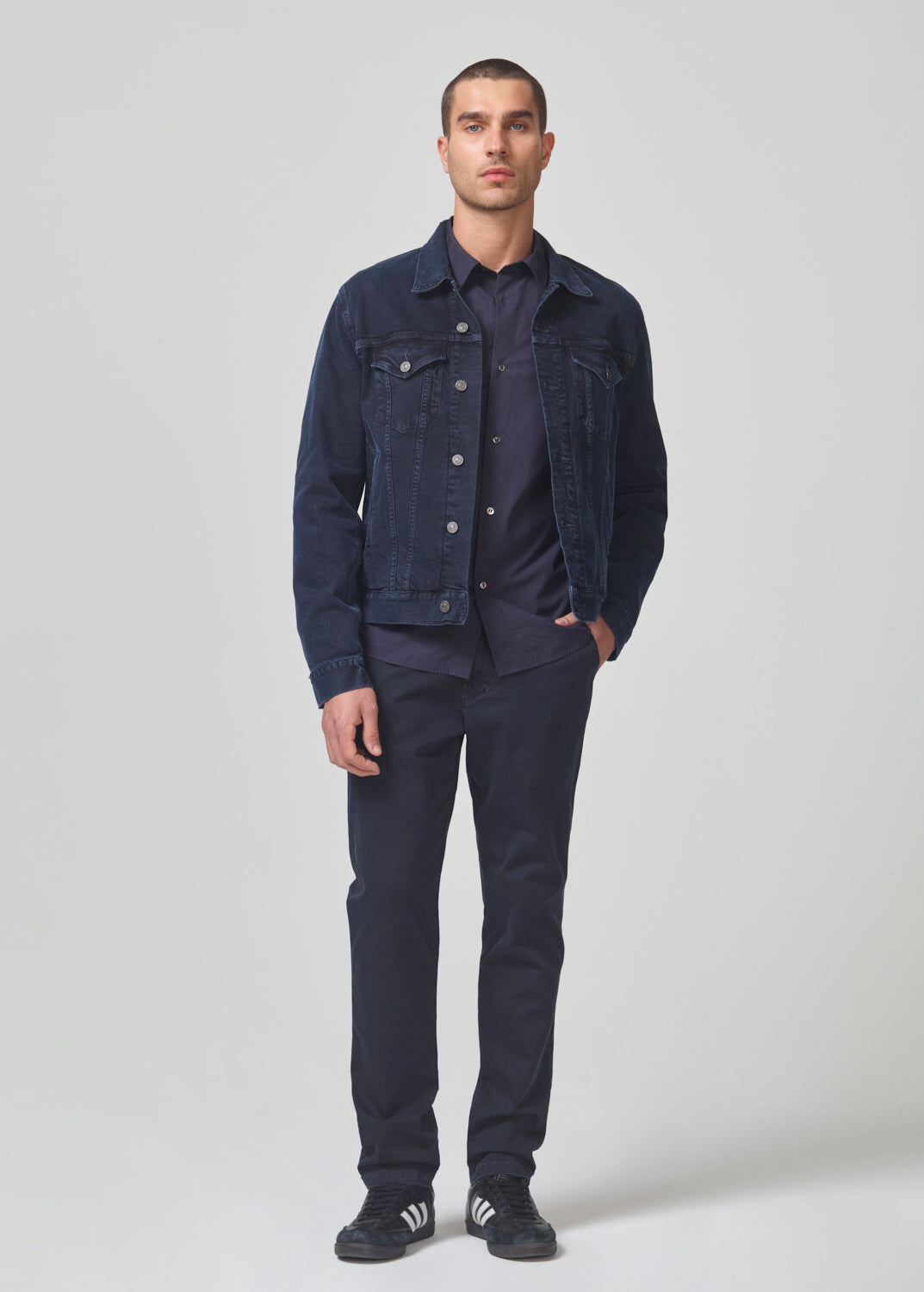 London Tapered Slim Italian Twill